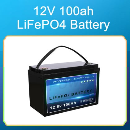 12.8V 100Ah LiFePO4 Battery