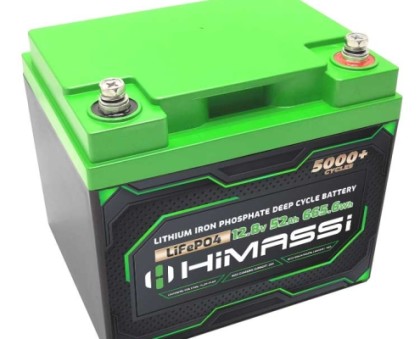 Custom lithium battery pack 12V 52Ah