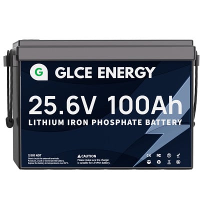 GLCE-24V 100Ah Mini LiFePO4 Lithium Battery