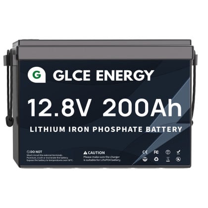 GLCE-12V 200Ah Mini LiFePO4 Lithium Battery