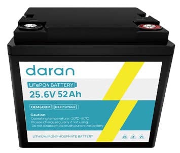 LiFePO4 Batteries 25.6V52/105/200AH