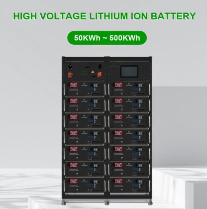 200kwh Rack Mounted Lifepo4 Battery Commercial and Industrial BESS