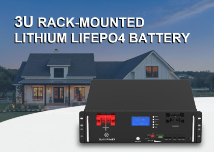3U 5Kwh Rack Mounted Lithium Ion Battery Off Grid System