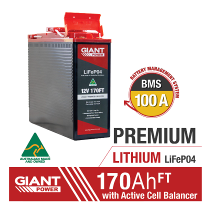 170AH 12V Slimline Lithium Battery