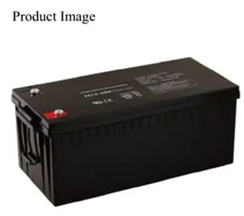 Solar Gel Battery 12V 250A