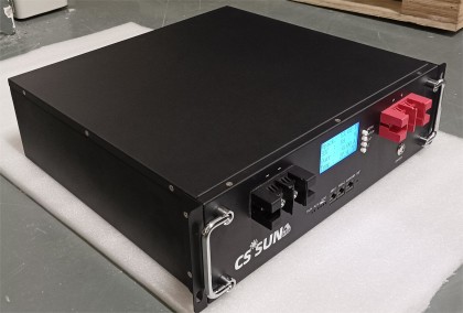 CSSUN LPR48V100H Rack Mount LiFePo4 Battery 51.2V 100Ah 19 inch 3U Size