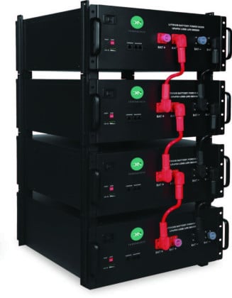 B5.12K-XRLA-3U Racked Battery