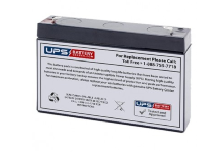 6V 9Ah with F1 Terminals