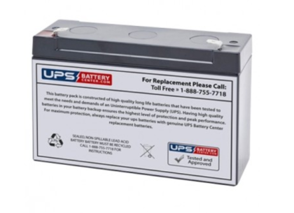 6V 10Ah with F1 Terminals