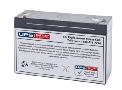 6V 10Ah with F2 Terminals