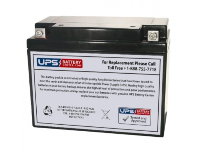 6V 20Ah with F3 Nut & Bolt Terminals