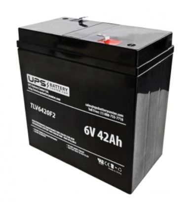 6V 42Ah with F2 Terminals