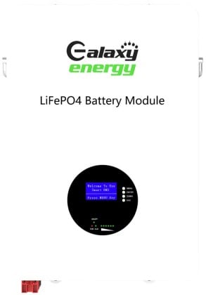 25.6VDC Series GE24100LW-GE24300LW Wall Mounted LiFePO4 Battery