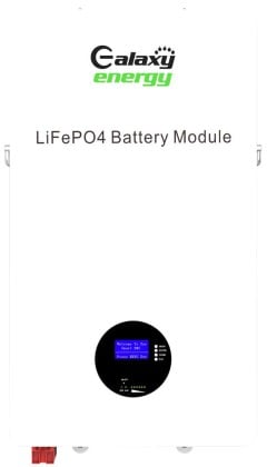 51.2VDC Series GE5150LW-GE51200LW Wall Mounted LiFePO4 Battery