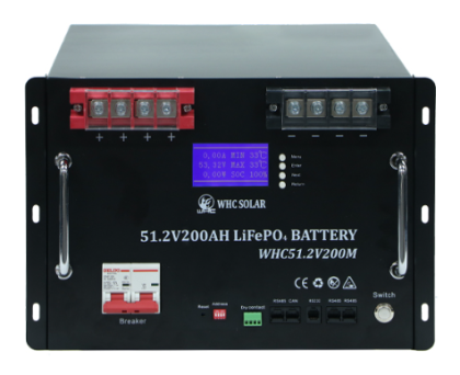 WHC-51.2V 200AhM Rack Mounted LiFePO4 Lithium Battery