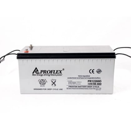 PR12-200D Deep Cycle Battery