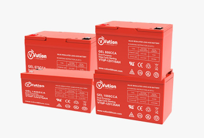 Vution Dual Purpose Gel Series Battery