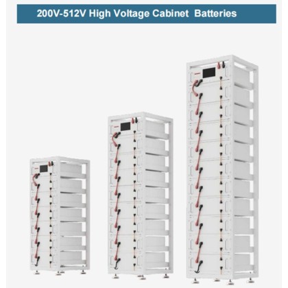 200V-512V High Voltage cabinet Batteries