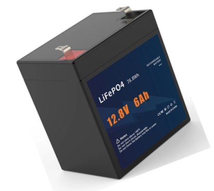 12V 6Ah  Lithium Iron Phosphate LiFePO4 Battery Pack