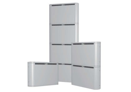 Stacked Home Energy Storage Batteries