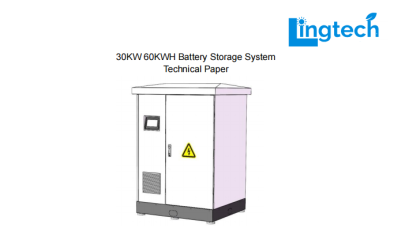 Lingtech 60KWH 30KW BESS