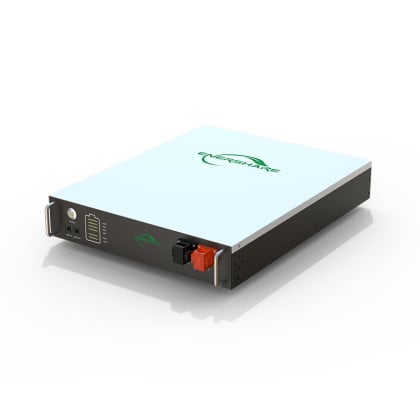 Ultra-slim Thin 2U 51.2V 100Ah  Battery Pack Smart Parallel Auto-assignment ID