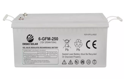 12V 250AH Gel Battery