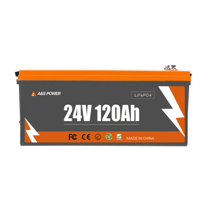 25.6V 120Ah LiFePO4 Batteries