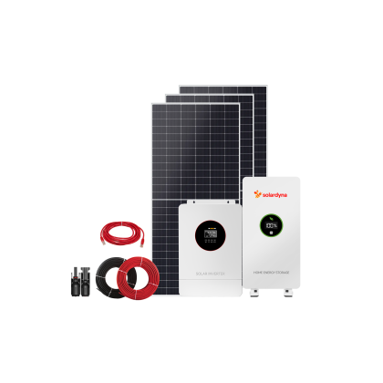 12kW+14.3kWh Hybrid Grid Solar Energy System