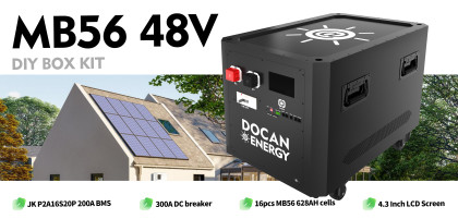 Docan Energy S6 51.2V 628AH 32KW Lifepo4 Battery Pack