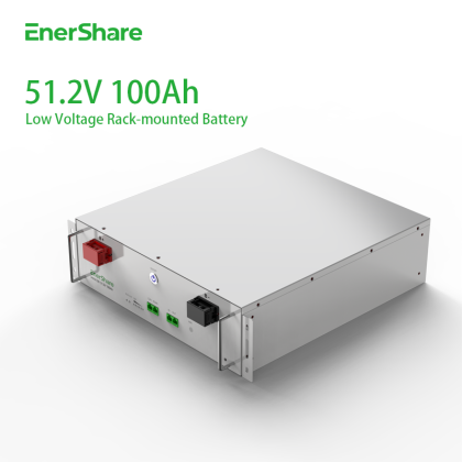 5.12KWh LiFePO4 Storage System built-in Fire-Safe Capsule & Active BMS Balancing