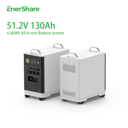 6.kW/6.6kWh Mobile All in one solar  Battery energy system