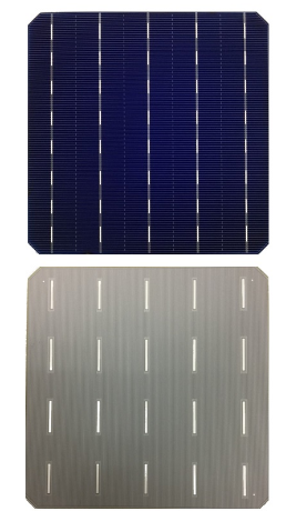 M2 156.75 Mono PERC-Crystalline 5BB Solar Cell