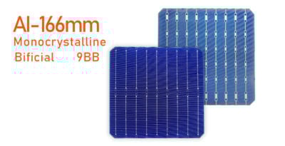 166mm 9BB Bifacial