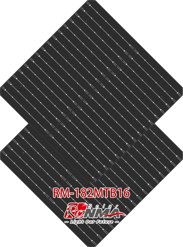 182-N-Type 16BB Mono TOPCon Bifacial Solar Cell