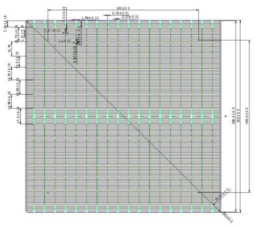210X210mm TOPCon Bifacial