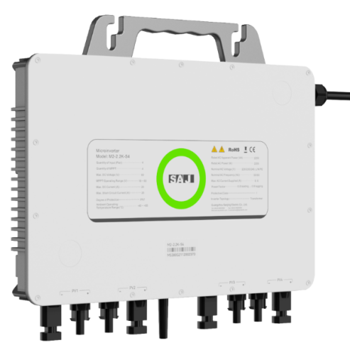 M2-0.8-2.2K-S2/S4 Micro Inverter