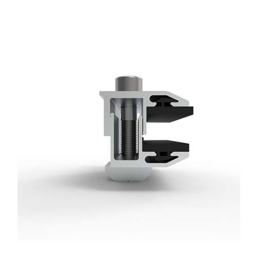 YJ Frameless Solar Panel End Clamp