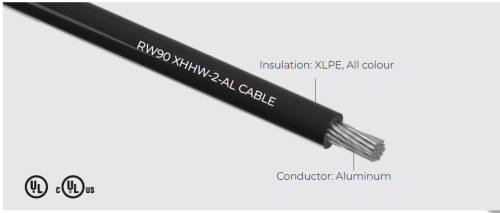 RW90 XHHW-2-AL Cable Aluminum