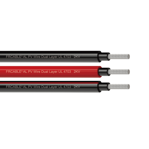 AL PV Wire Dual Layer UL 4703   2KV