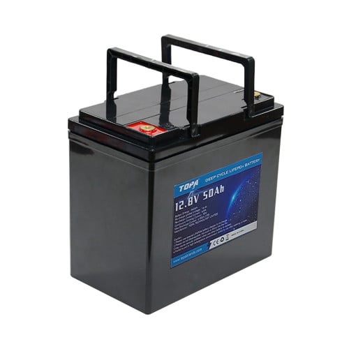 TOPA-12.8V 50Ah LiFePO4 Battery