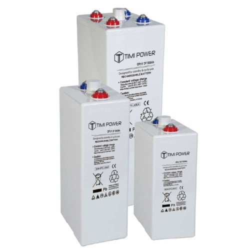 OPZV 2V battery 600Ah, 800Ah 100Ah, 1200Ah, 1500Ah, 2000Ah, 2500Ah, 3000Ah
