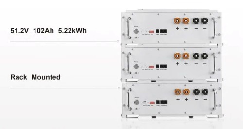 LFPR-51B100L-V1 (102Ah 5.22kWh) Rack Mounted Residential ESS Battery