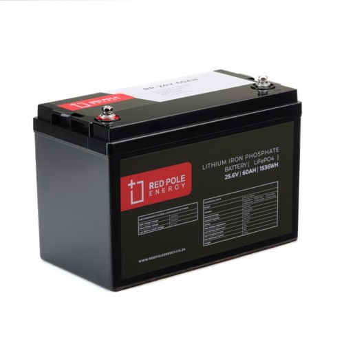 24V 60Ah 1536Wh Lithium Battery – 3kVA Inverters & Backup