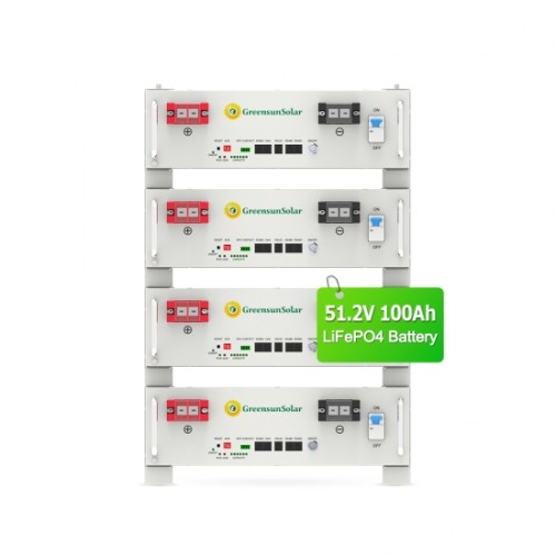 GREENSUN LV Rack Mounted 51.2V LiFePO4 Battery