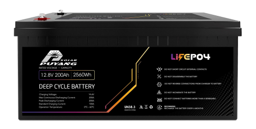 12V 200AH LiFePO4 Battery