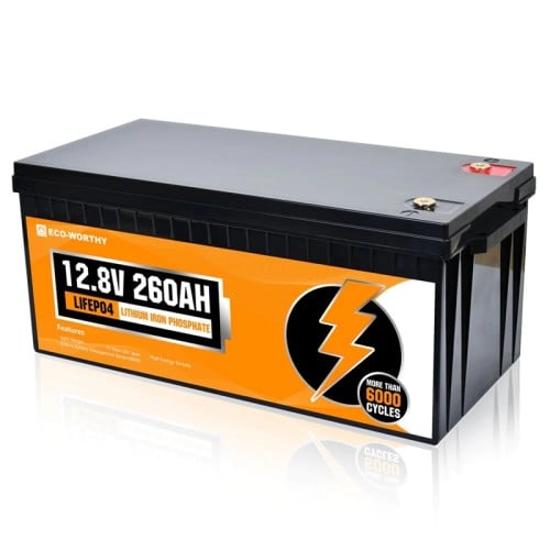 LiFePO4 12V 260Ah Battery