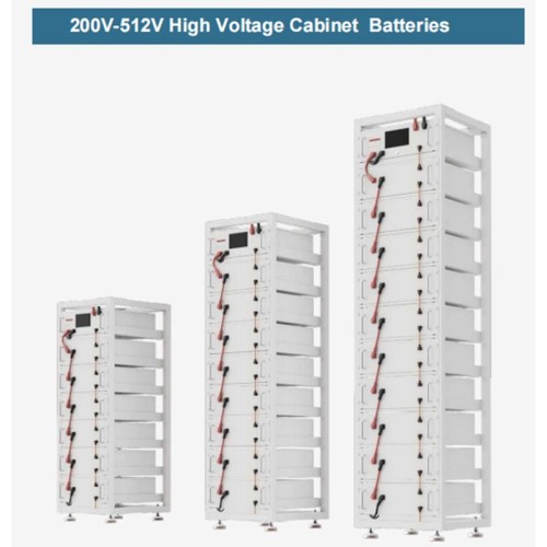 200V-512V High Voltage cabinet Batteries