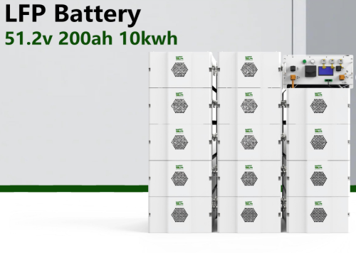 GHS-200 51.2V 200Ah 10.24kWh Stackable Lithium Battery