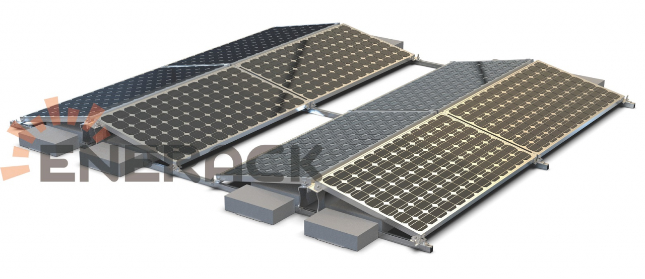 Esdecs FlatFix Fusion: lightweight flat roof mounting 